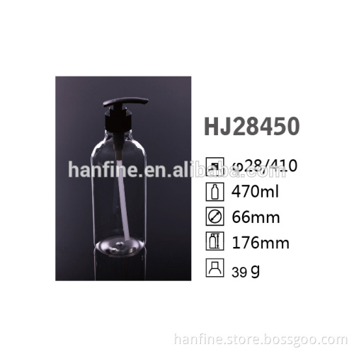 2016 Plastic PET Bottle For Shampoo foam